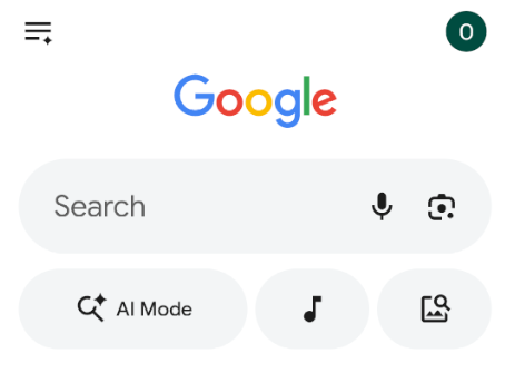 Google's new multimodal search box